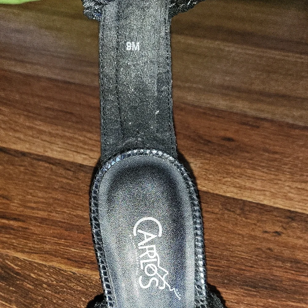 Carlos by Carlos Santana Black Heels with Elegant Design - Picture 7 of 10